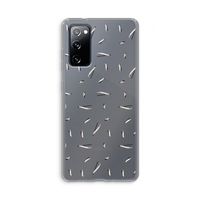 Hipster stripes: Samsung Galaxy S20 FE / S20 FE 5G Transparant Hoesje