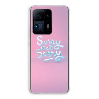 Sorry not sorry: Xiaomi Mi Mix 4 Transparant Hoesje