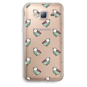 Vogeltjes: Samsung Galaxy J3 (2016) Transparant Hoesje