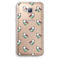 Vogeltjes: Samsung Galaxy J3 (2016) Transparant Hoesje