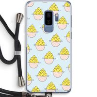 Citroenen: Samsung Galaxy S9 Plus Transparant Hoesje met koord