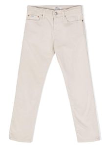 Ralph Lauren Kids pantalon à coupe droite - Tons neutres