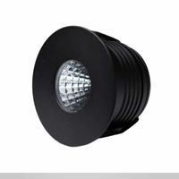 Led Spot Module 300 lumen 3.3W 2700K Porchlight 40° dimbaar diameter 42mm zwart