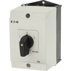 Eaton T3-3-8401/I2 elektrische schakelaar Tuimelschakelaar 3P Zwart, Wit