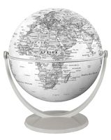 Wereldbol - Globe 75 Politiek - Grijs 15 cm | Stellanova - thumbnail