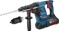 Bosch Blauw GBH 36 VF-LI Plus Professional Accuboorhamer met verwisselbare boorkop | 2 accu&apos;s | 36v 6.0Ah Li-Ion 3.2J - 061190700B