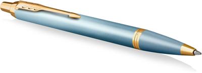 Parker IM Rituals balpen, turkoois GT, medium, giftbox