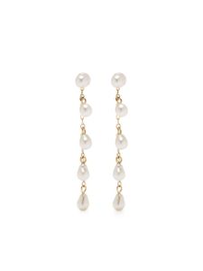 Mizuki boucles d'oreilles Sea of Beauty en or 14ct serties de perles