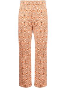 colville pantalon à imprimé abstrait - Orange