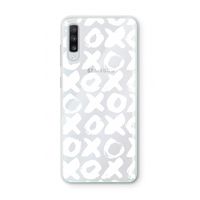 XOXO: Samsung Galaxy A70 Transparant Hoesje