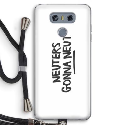 Neuters: LG G6 Transparant Hoesje met koord