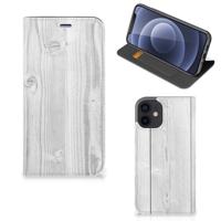 iPhone 12 Mini Book | Wallet Case | White Wood