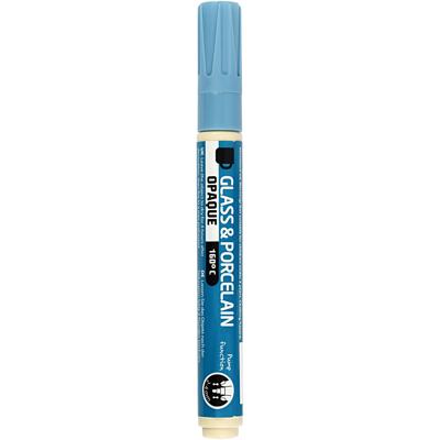 Creativ Company Glas- en porseleinstift, lijndikte 2-4 mm, dekkend, lichtblauw, 1 stuk
