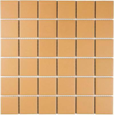 The Mosaic Factory Amsterdam Mozaiek Tegel Vierkant - Tuscany Gold Matt