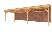 YARD Outdoor veranda SUBLIME Plat dak - 900x350 cm- Plat dak- - YARD Outdoor