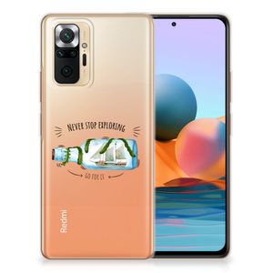 Xiaomi Redmi Note 10 Pro Telefoonhoesje met Naam Boho Bottle