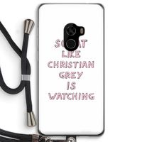 Christian Grey: Xiaomi Mi Mix 2 Transparant Hoesje met koord