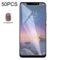 50 PCS non-Full matte Frosted gehard glas film voor Xiaomi Redmi Note 6 Pro geen retail pakket