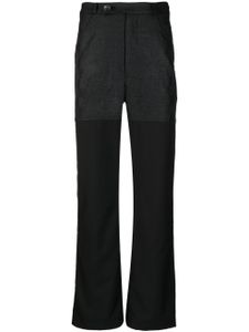 Onefifteen x Anowhereman pantalon à carreaux - Noir