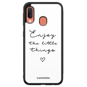 Samsung Galaxy A20e hoesje - Enjoy life