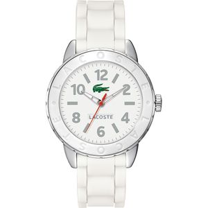 Lacoste horlogeband 2000689 / 2000848 / LC-54-3-29-2312 Rubber Wit 18mm
