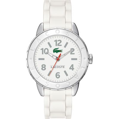 Lacoste horlogeband 2000689 / 2000848 / LC-54-3-29-2312 Rubber Wit 18mm