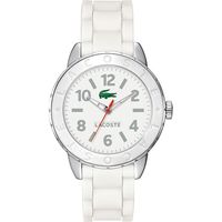 Lacoste horlogeband 2000689 / 2000848 / LC-54-3-29-2312 Rubber Wit 18mm