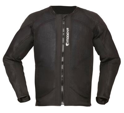 MODEKA Shielder Kids, Protectorjas of -harnas voor op de motor, Zwart