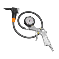 Cyclon Luchtpistool met meter cyclus 1/4" aansluiting