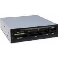 Inter-Tech CI-02 geheugenkaartlezer Intern USB 2.0 Zwart Inter-Tech CI-02 geheugenkaartlezer Intern USB 2.0 Zwart