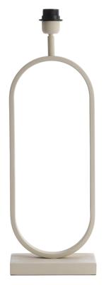 Light & Living Tafellamp 'Jamiri' 55cm, kleur Crème (excl. kap)