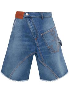 JW Anderson short en jean Twisted Workwear - Bleu