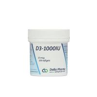 DeBa Pharma D3-1000 IU 120 Softgels - thumbnail