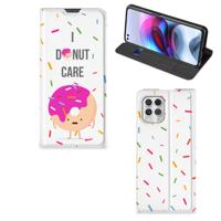 Motorola Moto G100 | Flip Style Cover | Donut Roze
