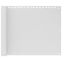 VidaXL Balkonscherm 75x300 cm hdpe wit