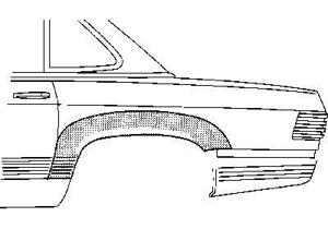 Plaatwerkdeel C.107 71-.wielschlinks Achter 3008145