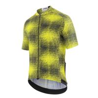 Assos Mille GT C2 EVO Zeus fietsshirt korte mouw geel heren