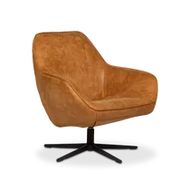 Draaifauteuil Jonas - Concrete Sudan Brown - thumbnail