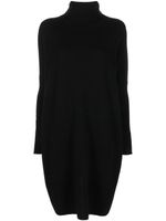 Philo-Sofie robe en maille à col roulé - Noir