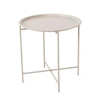 Boltze Home Dienbladtafel metaal beige