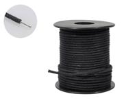 Boston PBW50/BK USA made waxed cotton braided push back wire