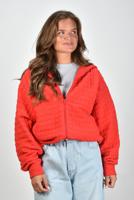 Sea Me Happy trui Brooklyn Hoodie poppy red