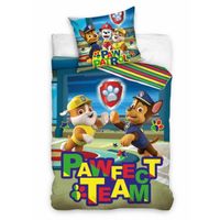 PAW Patrol Dekbedovertrek Pawfect Team - Eenpersoons - 140 x 200 cm - Katoen