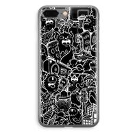 Vexx Black City : iPhone 8 Plus Transparant Hoesje Vexx Black City : iPhone 8 Plus Transparant Hoesje