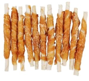 Kauwsticks met kip 12 cm