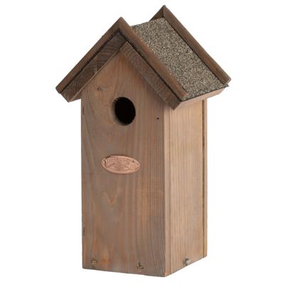 Vogelhuisje - pimpelmees - 27 cm - hout - vogelnest nestkast - vogelhuisjes - tuindieren - Tuindecor