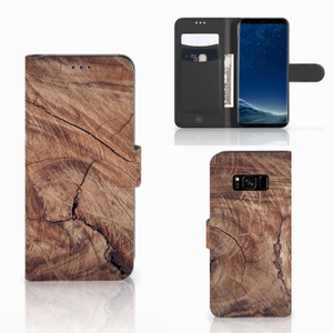 Samsung Galaxy S8 Book Style Case Tree Trunk