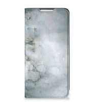 Bookcase Samsung Galaxy S22 Plus Painting Grey - thumbnail