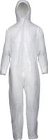 Asatex wegwerpoverall | maat xl | wit | psa-categorie i | 1 stuk - pp-1l/xl pp-1l/xl
