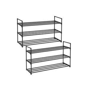 Schoenenorganizer met 3 planken, 3 niveaus (30 x 92 x 54 cm) / 2